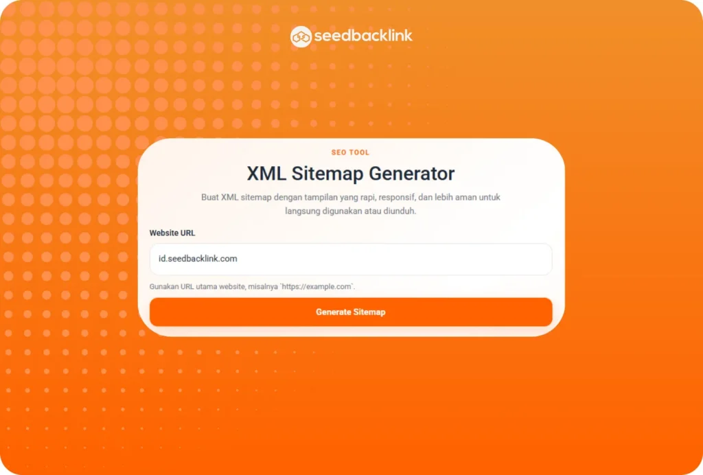 Tools XML Sitemap